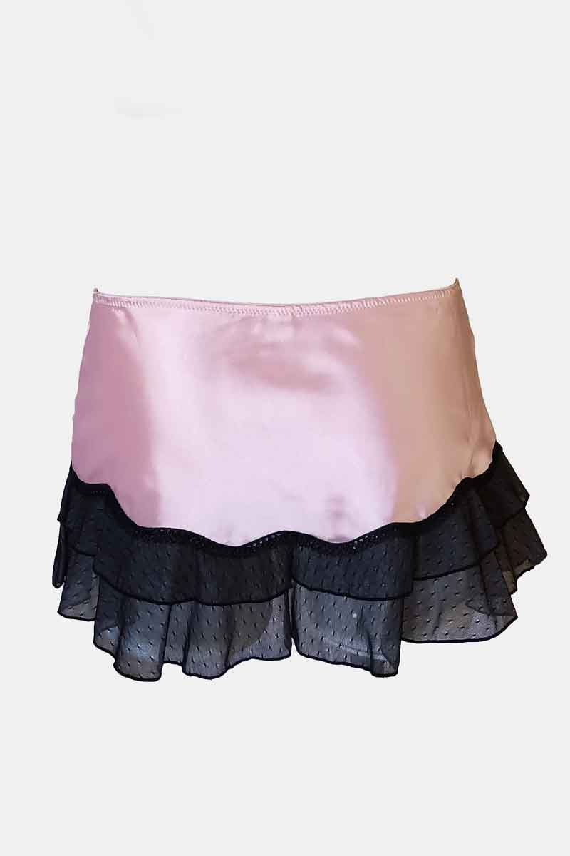 wonders satin doll micro mini φούστα