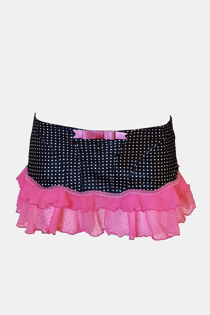wonders satin doll micro mini φούστα