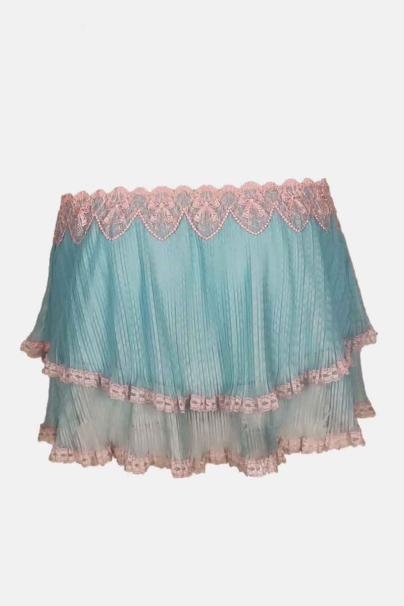 wonders vintage lulu micro mini skirt