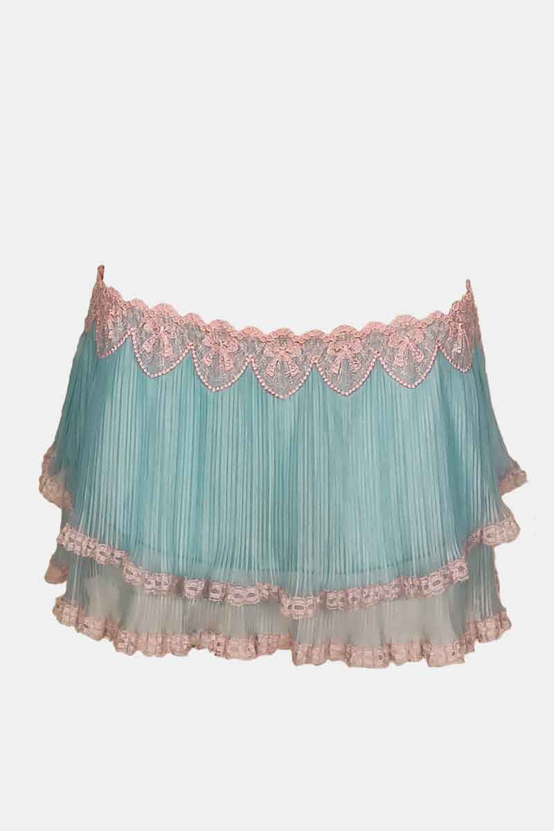 wonders vintage lulu micro mini skirt