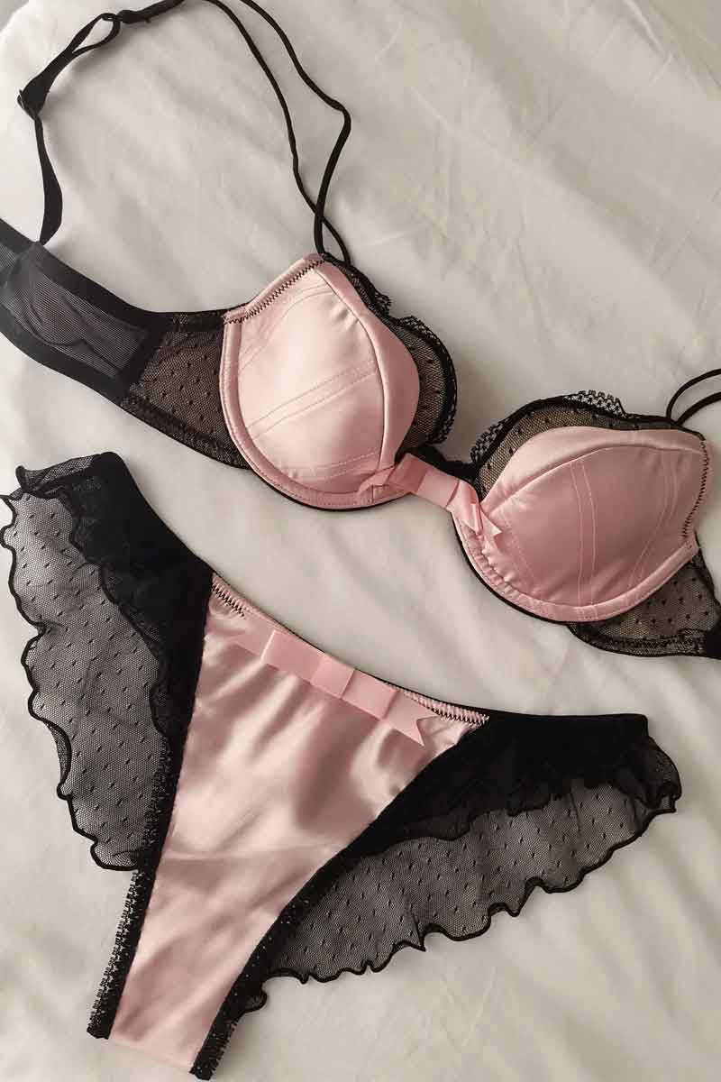 wonders satin doll push up bra