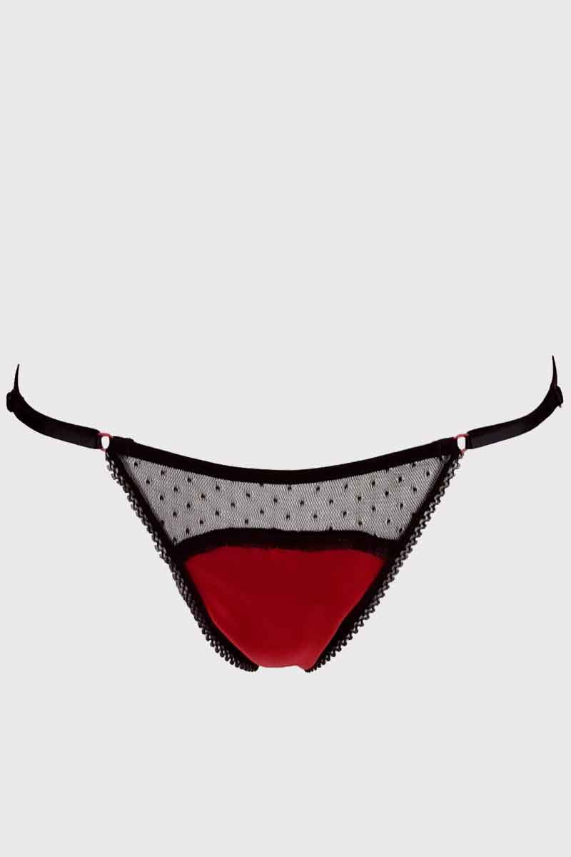 wonders satin doll g-string