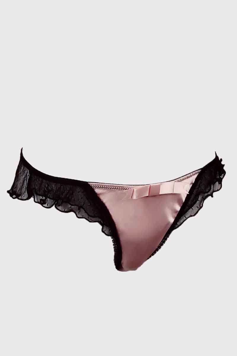 wonders satin doll flutter boyleg σλιπ